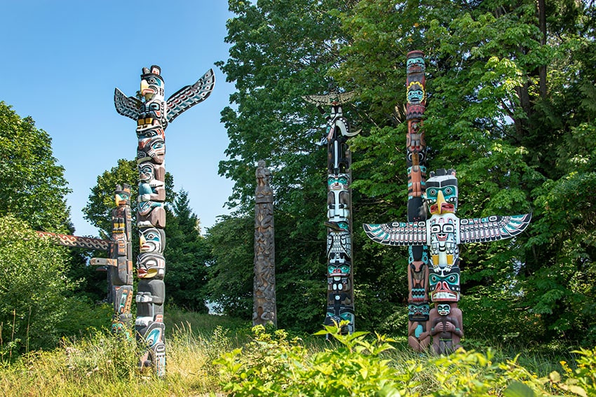 Stanley Park Totem Poles