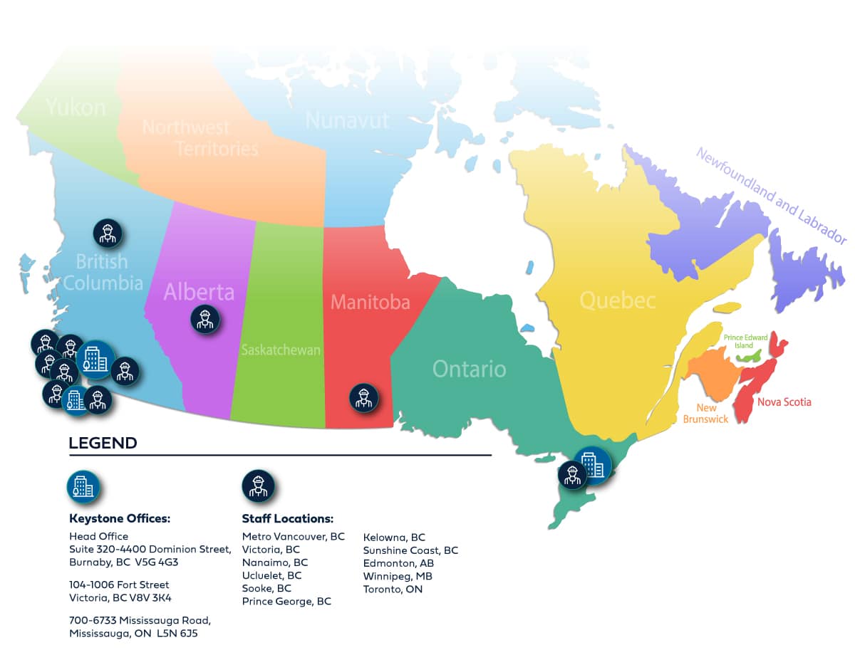 Keystone Environmental Offices Across Canada
